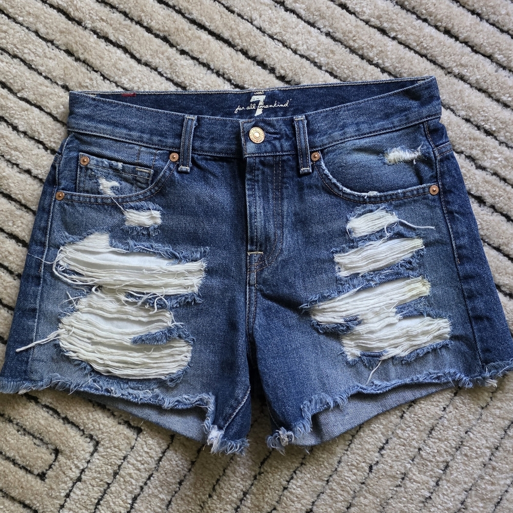 Cutoff Jean Shorts